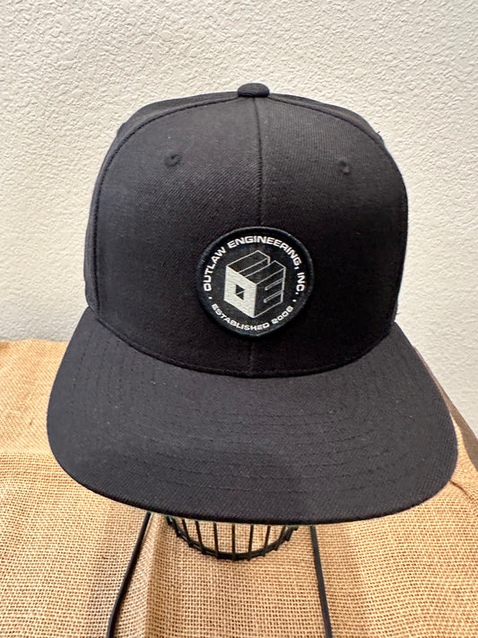 OUTLAW LOGO BLACK PATCH HAT