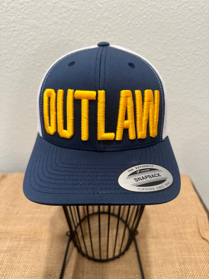 EMBROIDERED OUTLAW HAT